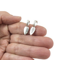 10 Attaches sans nickel pour pendentif à coller, Or, Argent