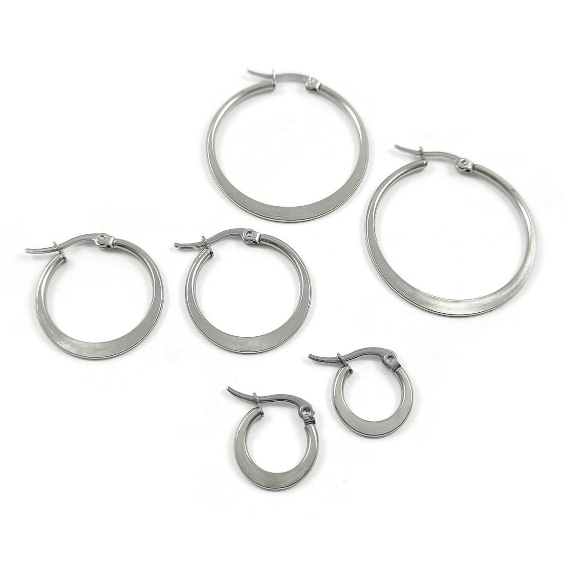 Anneaux en acier inoxydable 15 ou 25mm