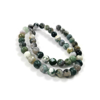 Pierres Naturelles Agate Rondes 6 ou 8mm - Natural Tree