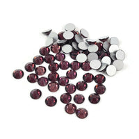 50 crystal cabochons 6mm