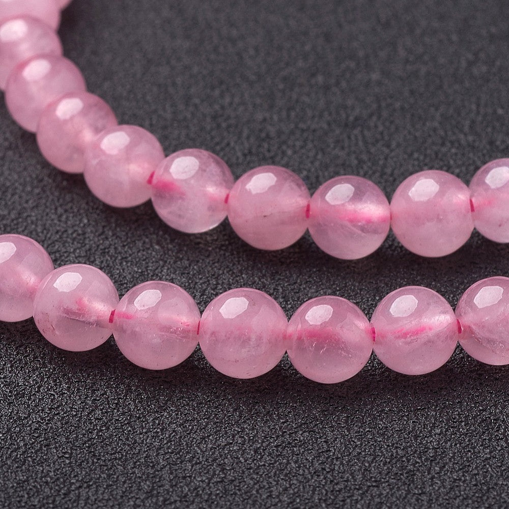 Natural Rose Quartz Beads
