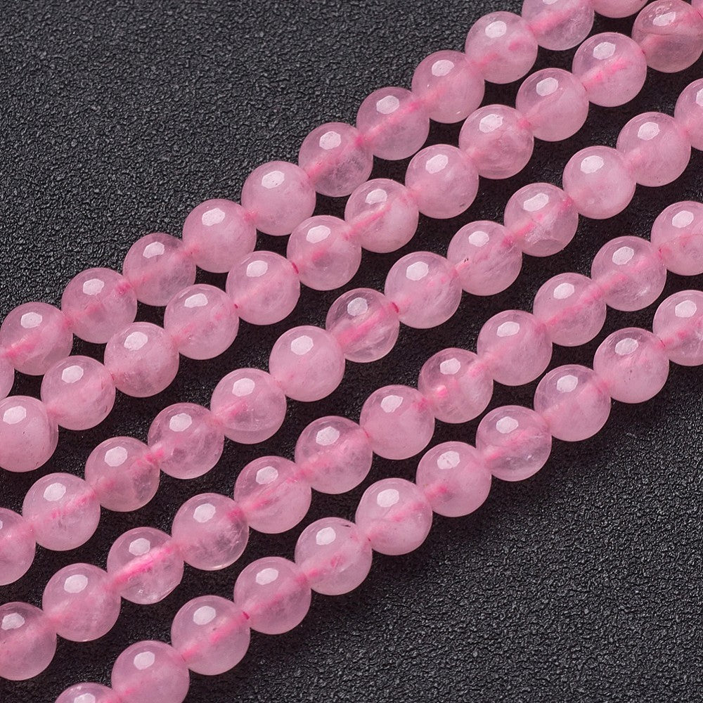 Natural Rose Quartz Beads