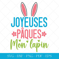French Easter SVG Bundle