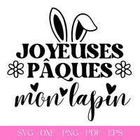 Joyeuses Pâques mon Lapin