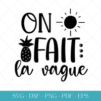 On fait la vague