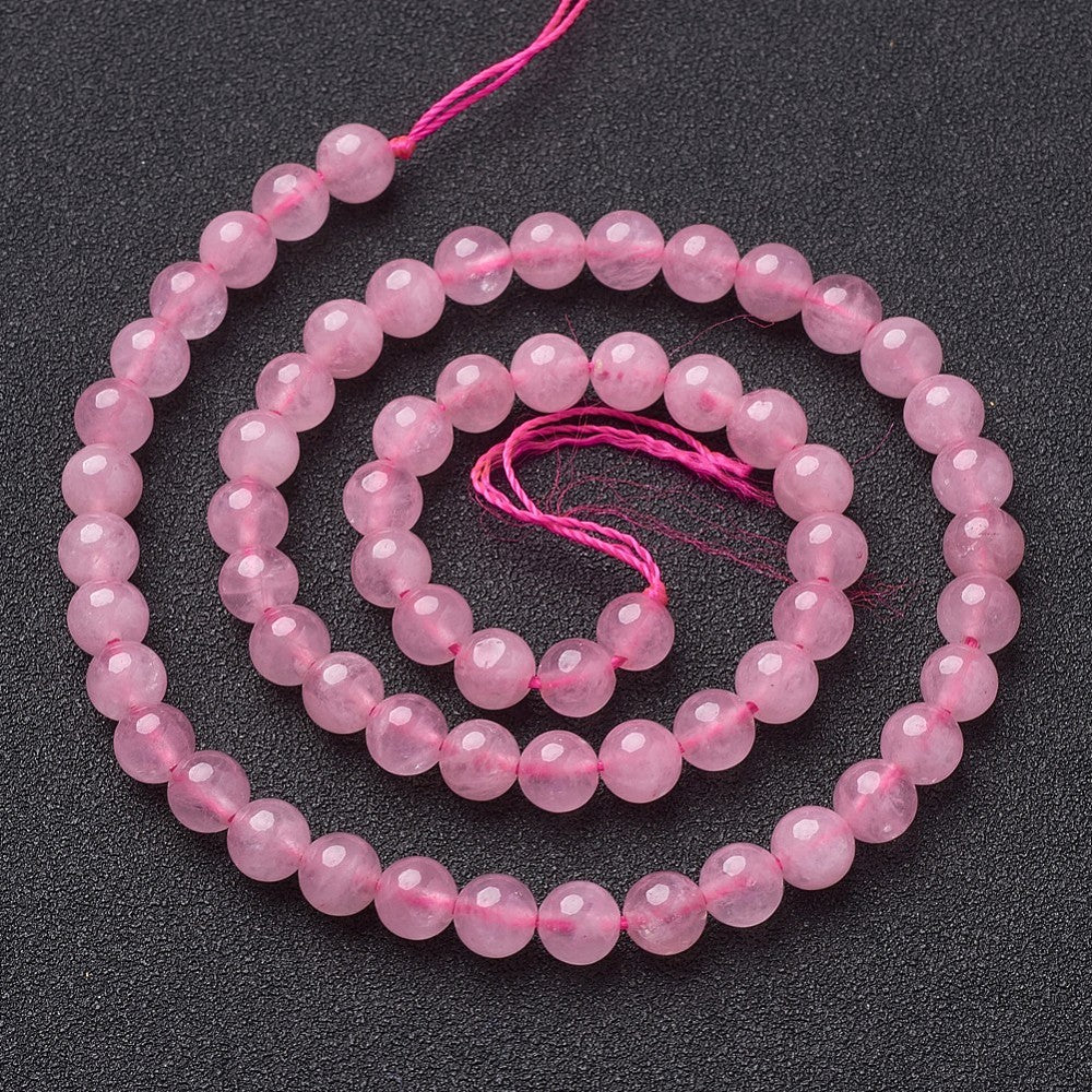Natural Rose Quartz Beads