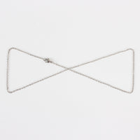 1 Tarnish free stainless steel cable chain necklace 1.9mm