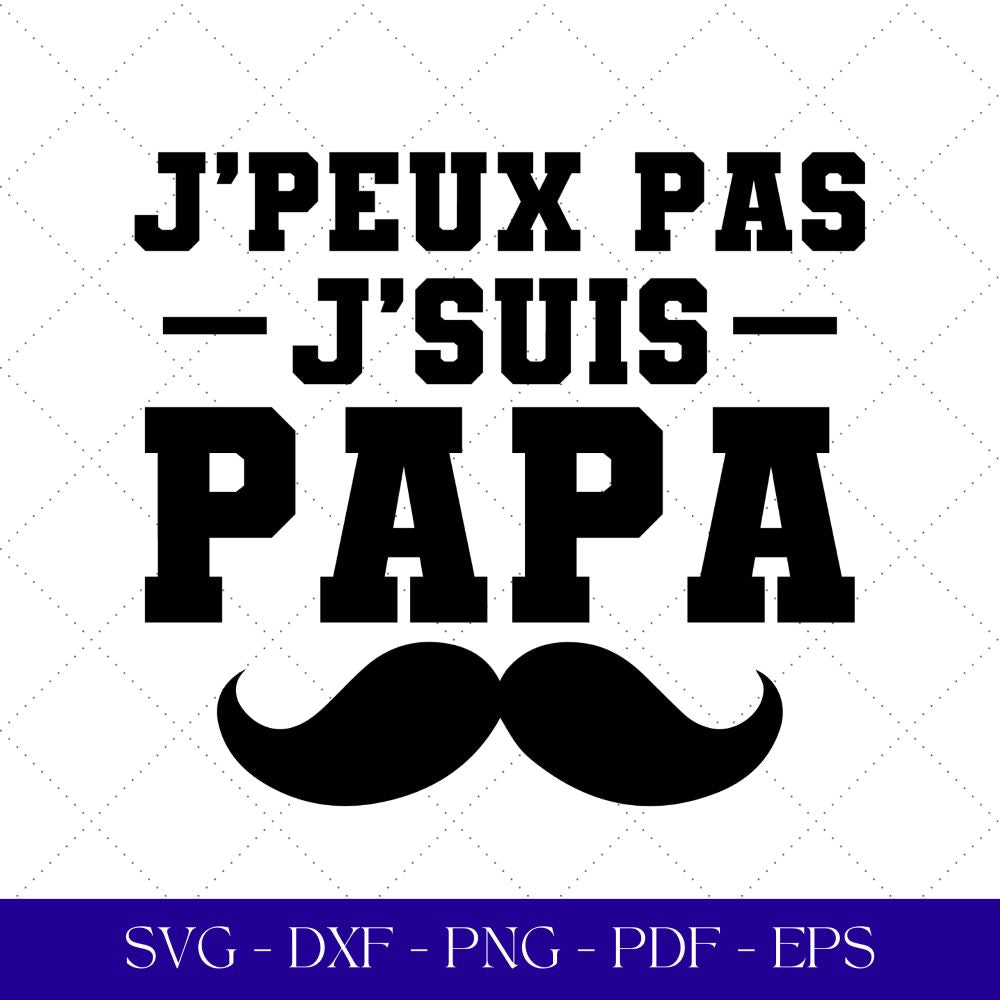 French Papa SVG Bundle