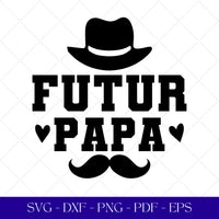 French Papa SVG Bundle