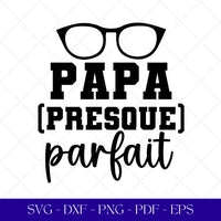 French Papa SVG Bundle