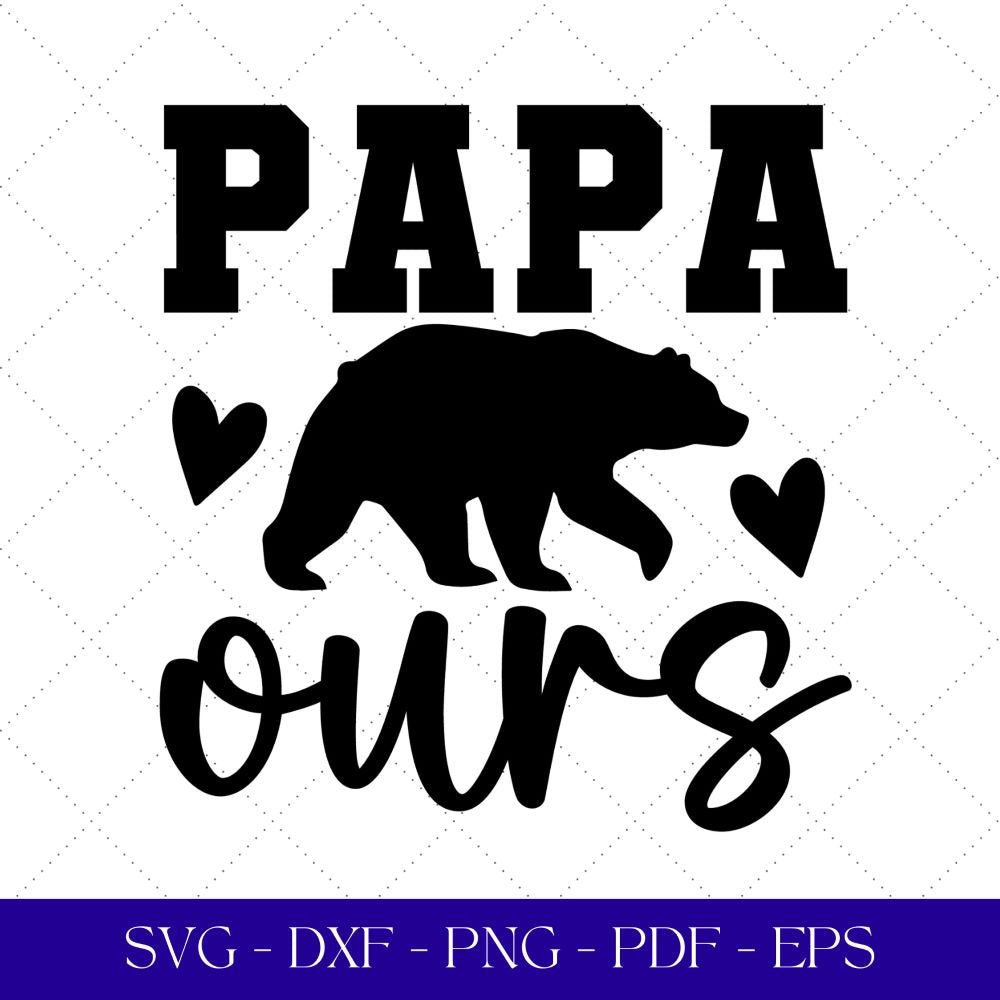 French Papa SVG Bundle