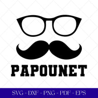 French Papa SVG Bundle