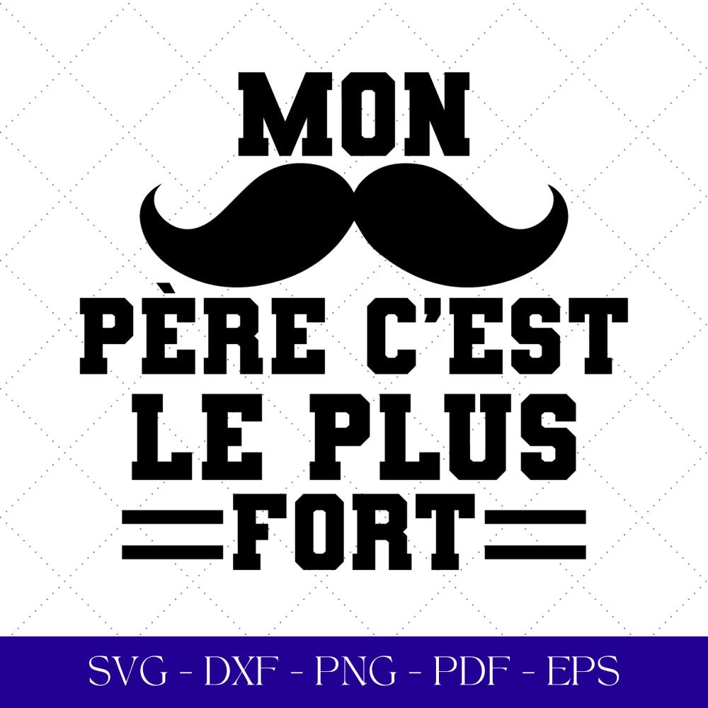 French Papa SVG Bundle