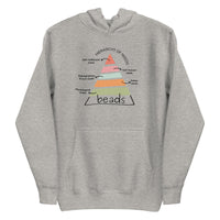 Beads: the ultimate need, Fun Unisex Hoodie