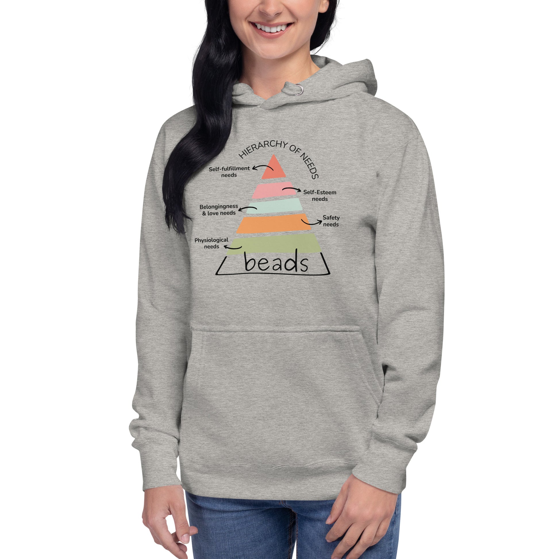 Beads: the ultimate need, Fun Unisex Hoodie