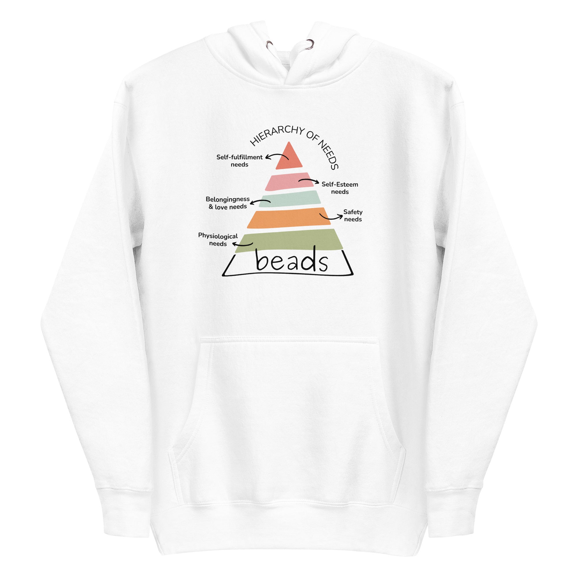 Beads: the ultimate need, Fun Unisex Hoodie