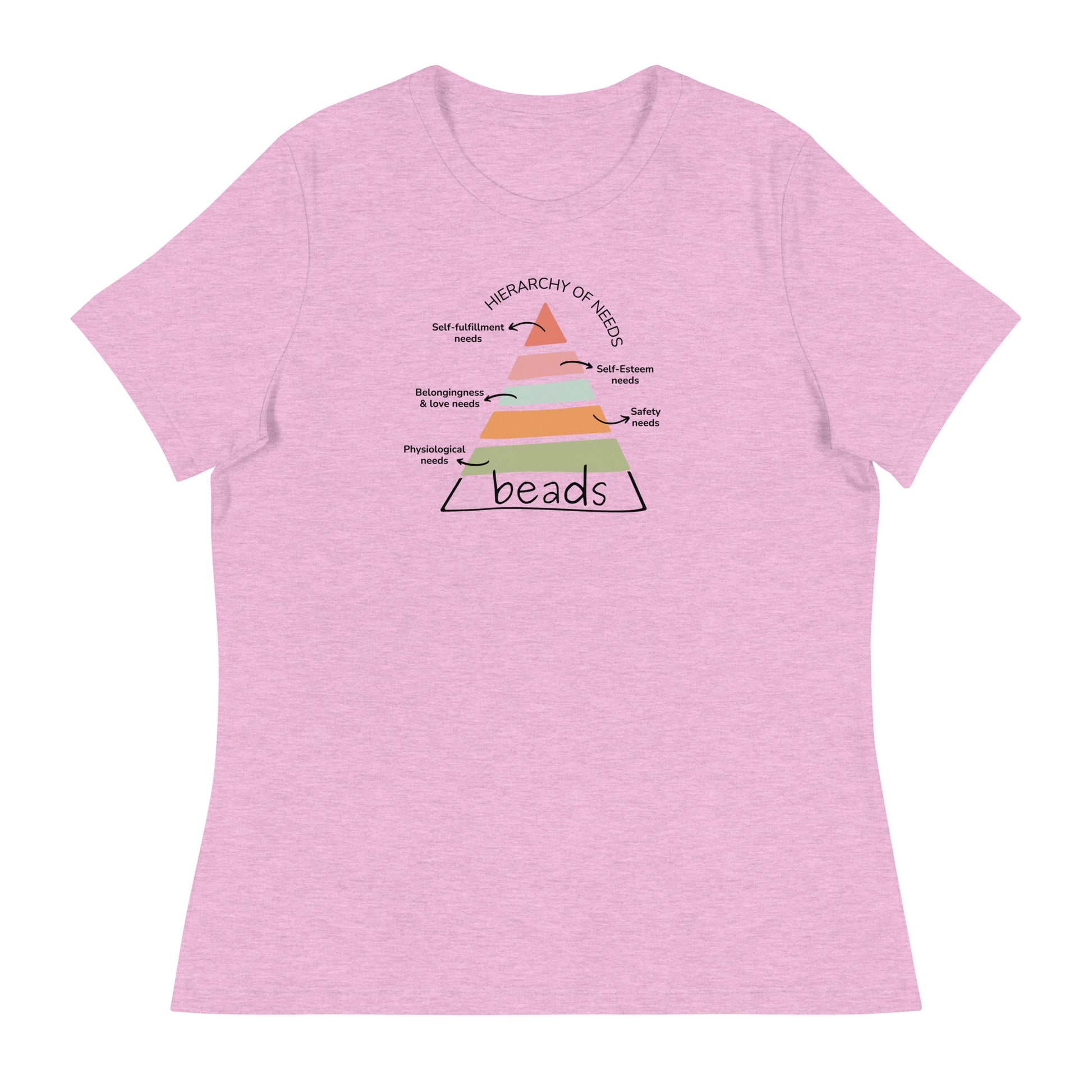Beads: the ultimate need, Fun women's relaxed t-shirt