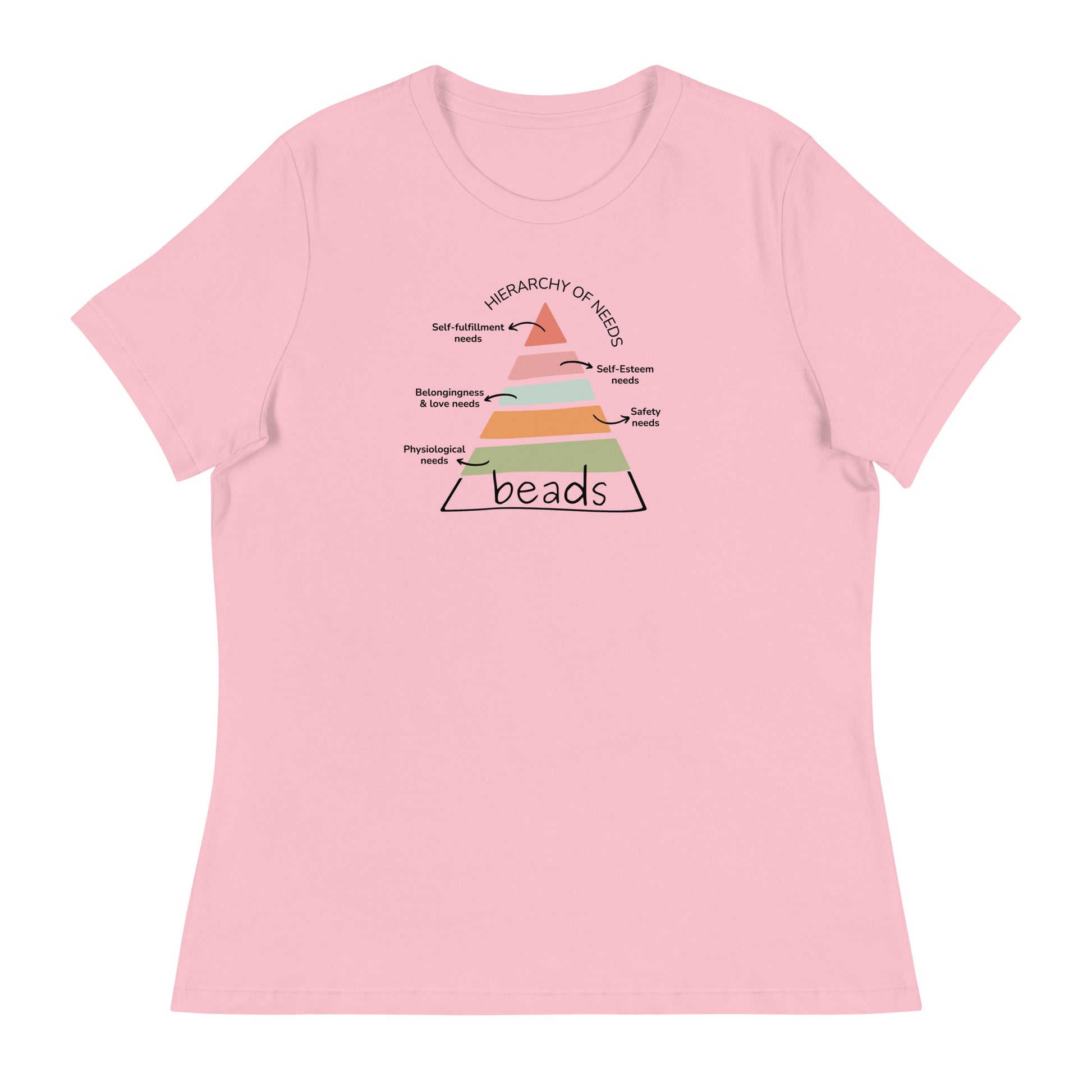 Beads: the ultimate need, Fun women's relaxed t-shirt