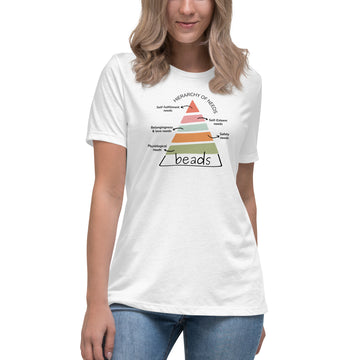Beads: the ultimate need, Fun women's relaxed t-shirt