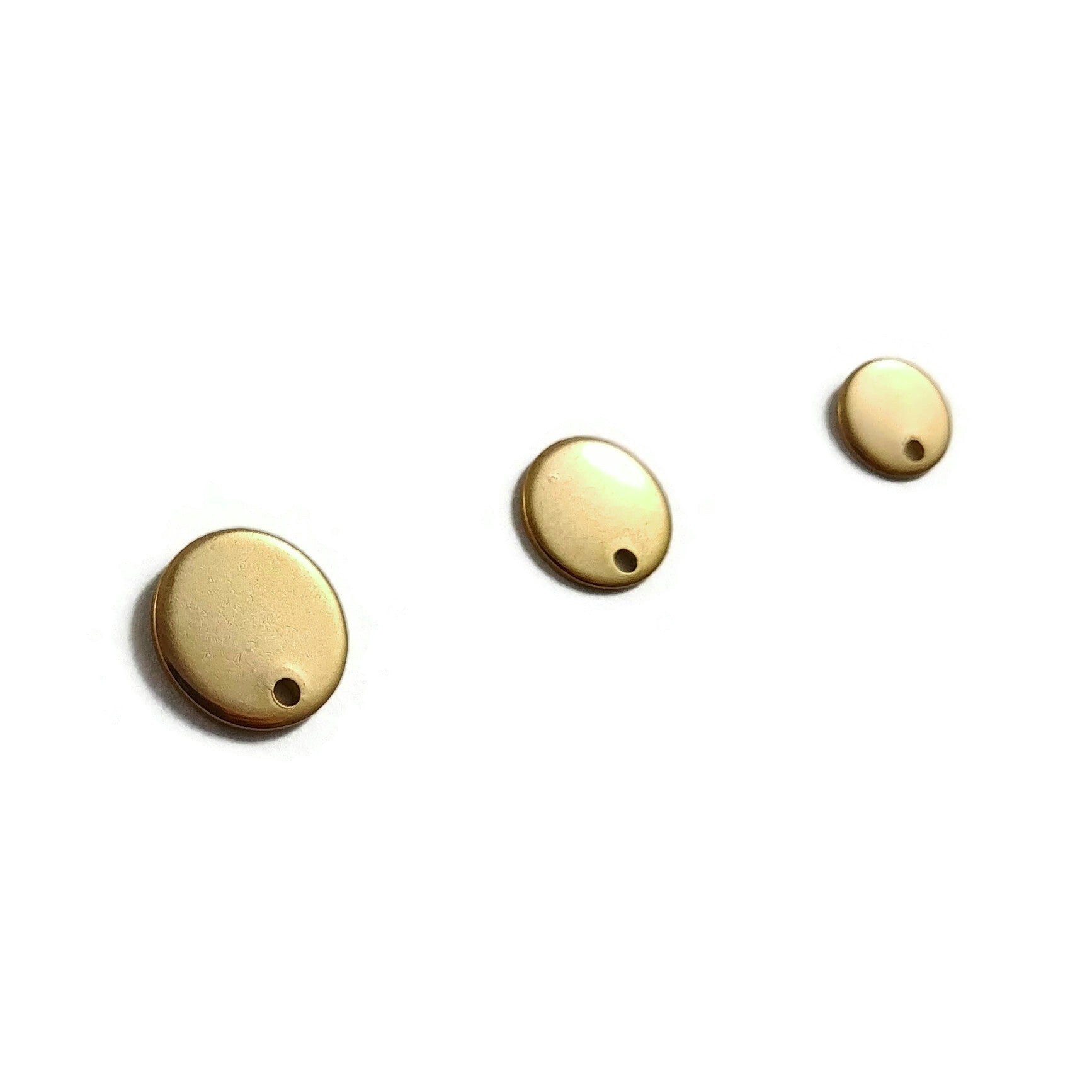 10 pièces (5 paires) tiges pour boucle d'oreille en acier inoxydable