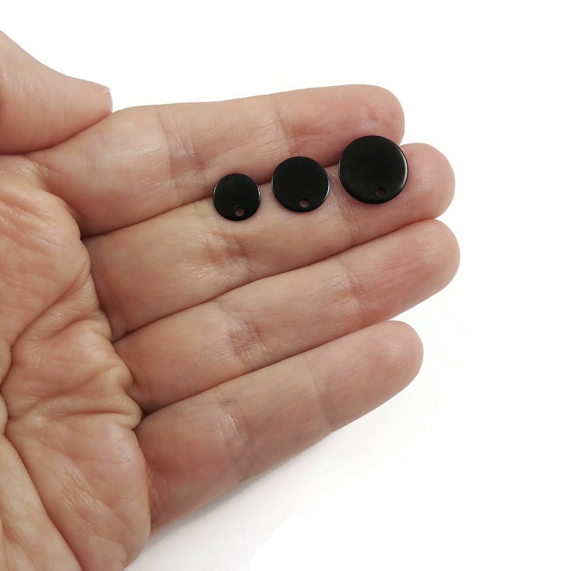 10 pièces (5 paires) tiges pour boucle d'oreille en acier inoxydable