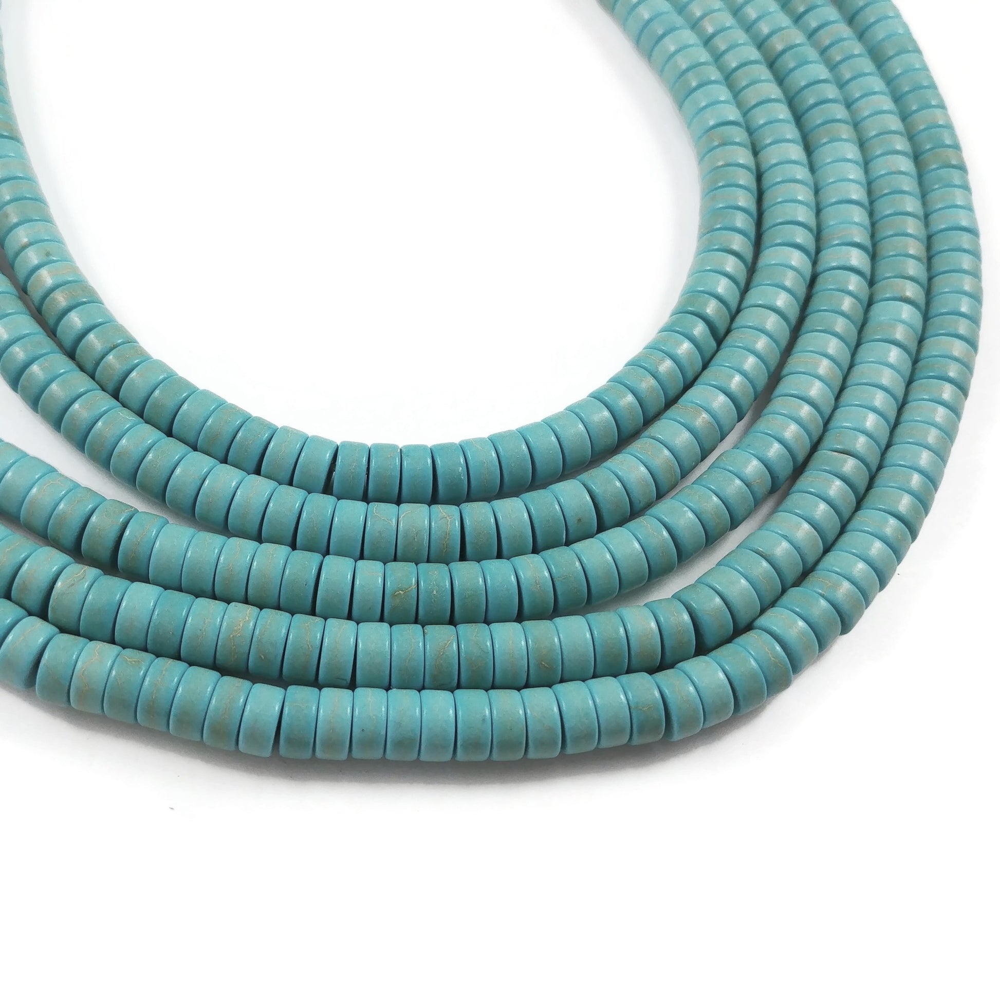 Turquoise Heishi Beads