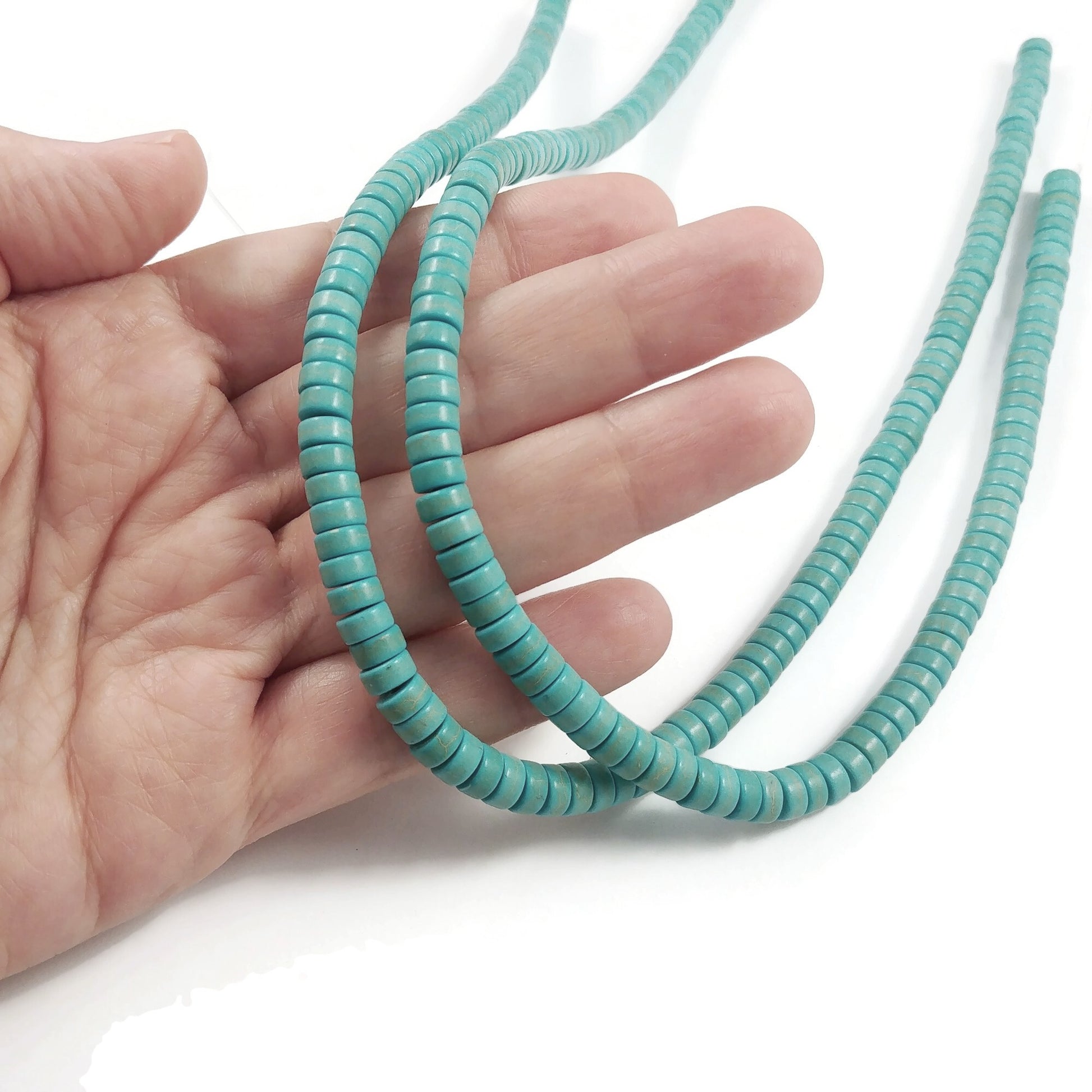 Turquoise Heishi Beads