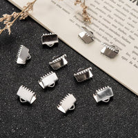 10 fermoirs griffes en acier inoxydable 7, 10 or 13mm