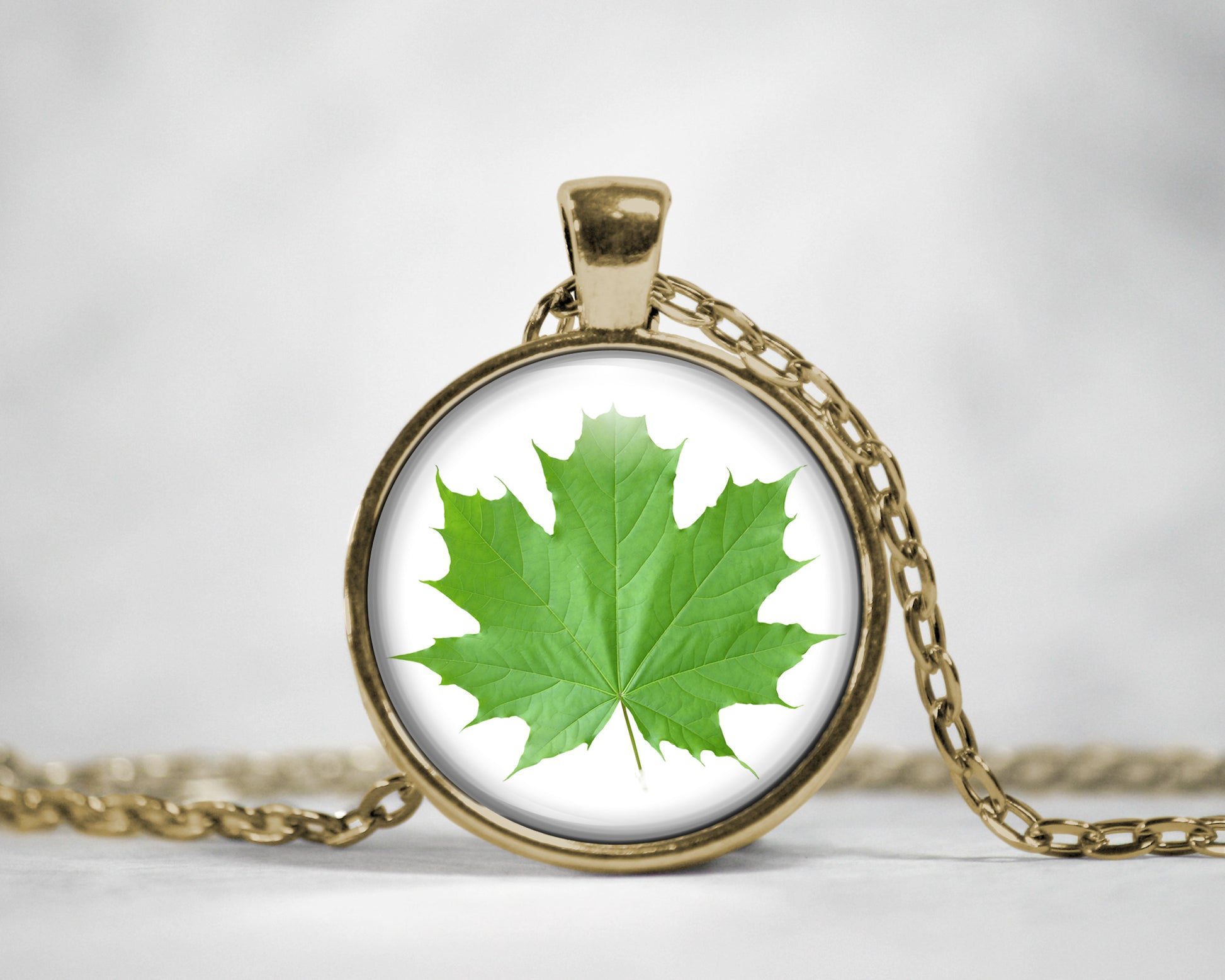 Images digitales cabochon - Feuilles - Cabochon rond à imprimer en 7 grandeurs