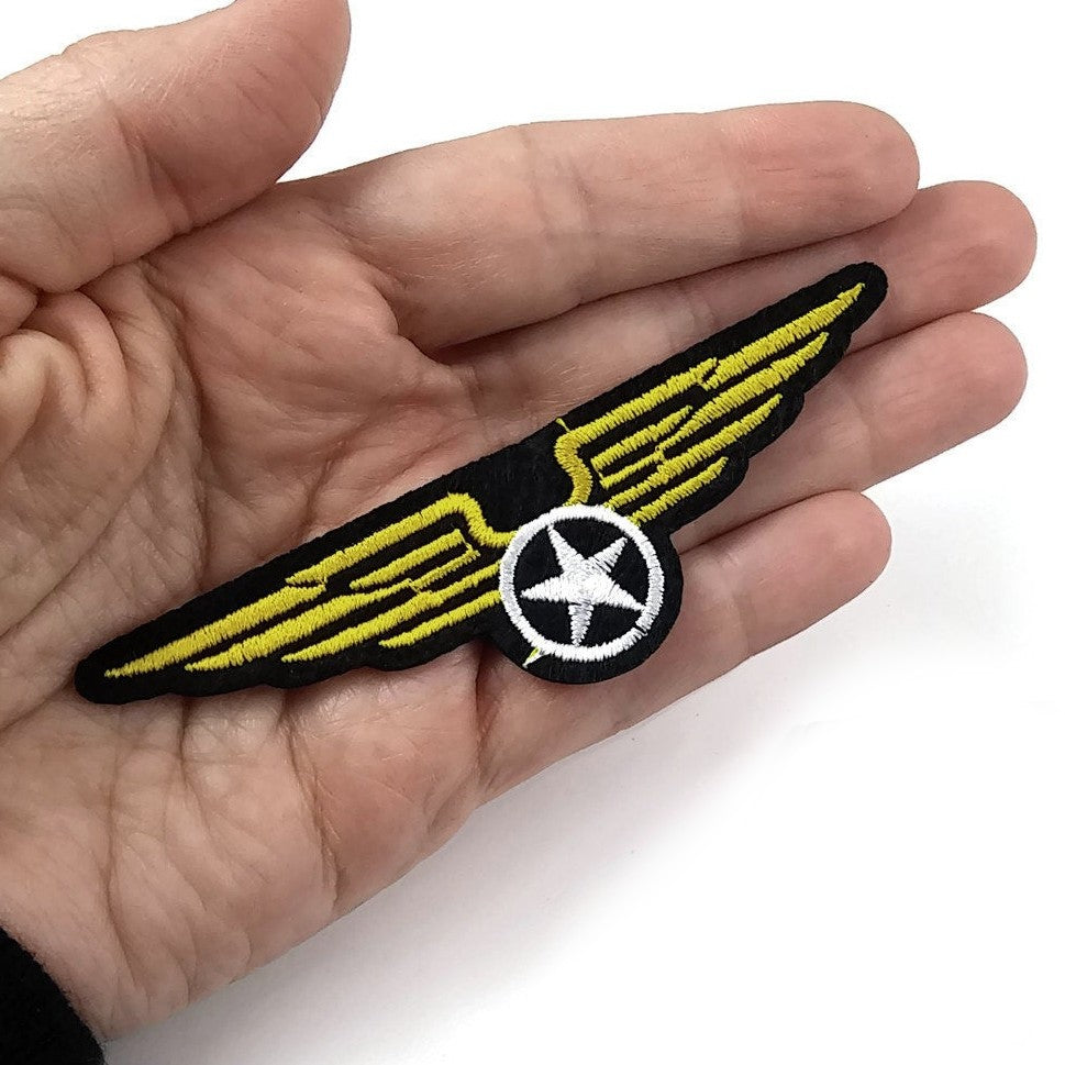 Écusson thermocollant Ailes d'Aviateur
