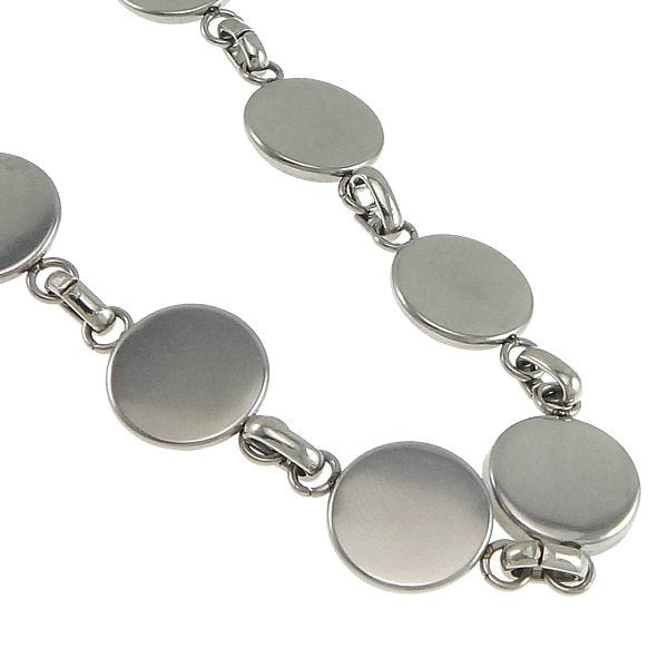 1 Bracelet en acier inoxydable avec supports à cabochons 10mm