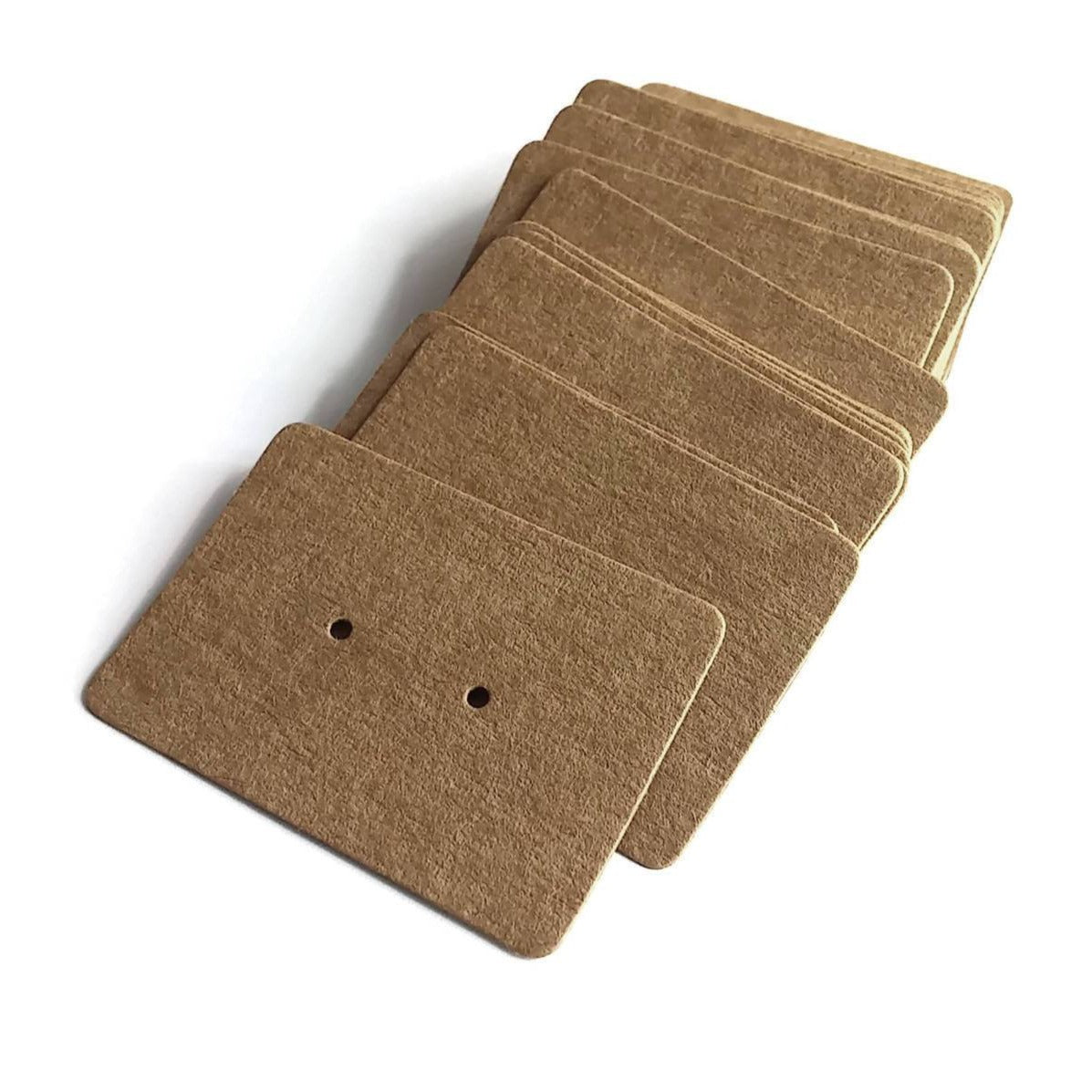 Cartons rectangulaires pour boucles d'oreille 35 x 50 mm
