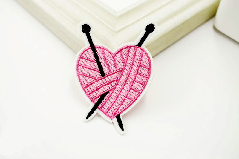 Écusson pour les amoureux du tricot