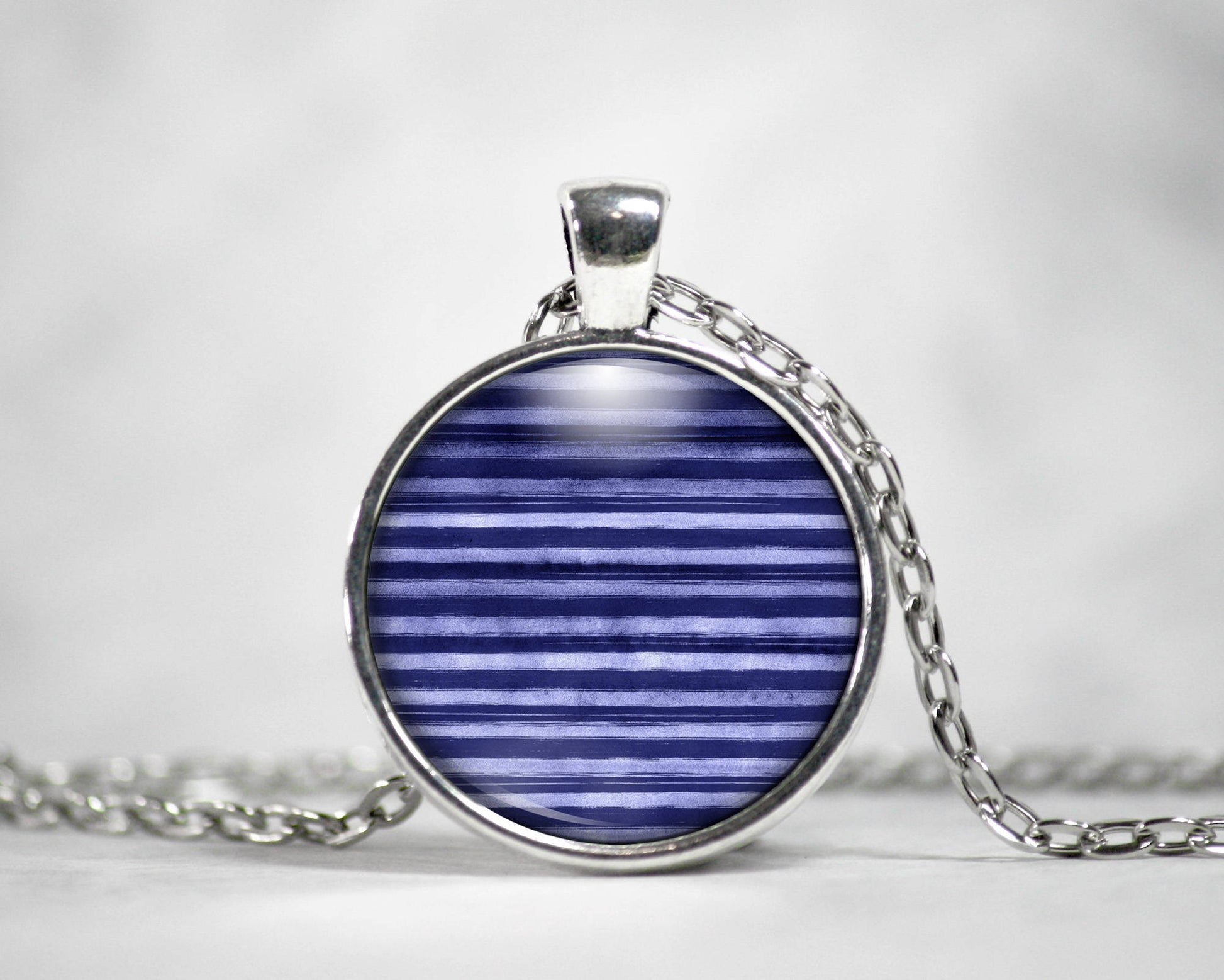 Cabochons à imprimer - Étoiles Bleues - Images digitales cercles à imprimer en 5 grandeurs