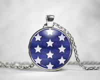 Cabochons à imprimer - Étoiles Bleues - Images digitales cercles à imprimer en 5 grandeurs