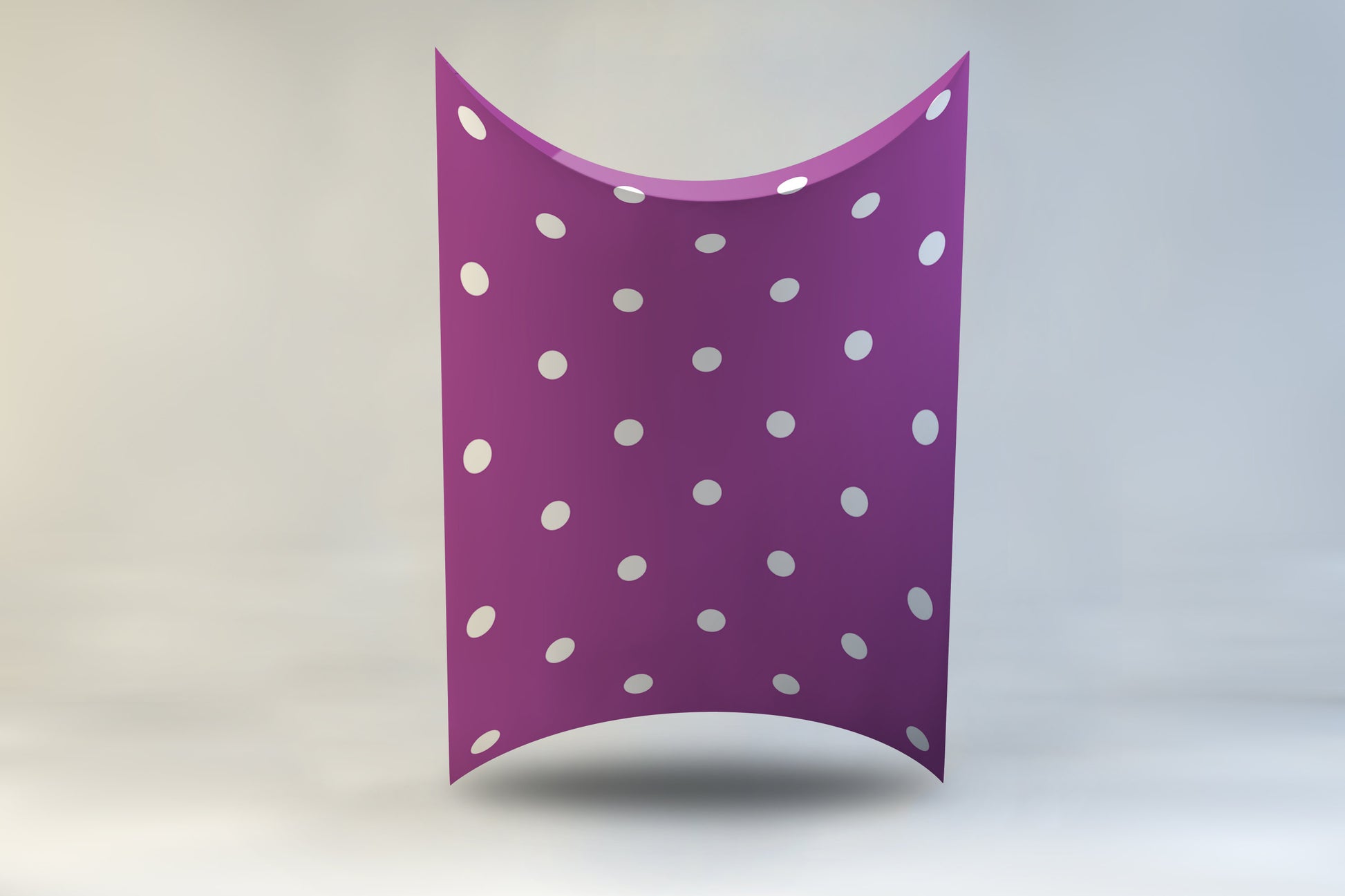 Digital deep pillow box Easter bunny and eggs