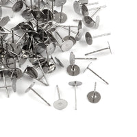 50 Surgical stainless steel earring posts