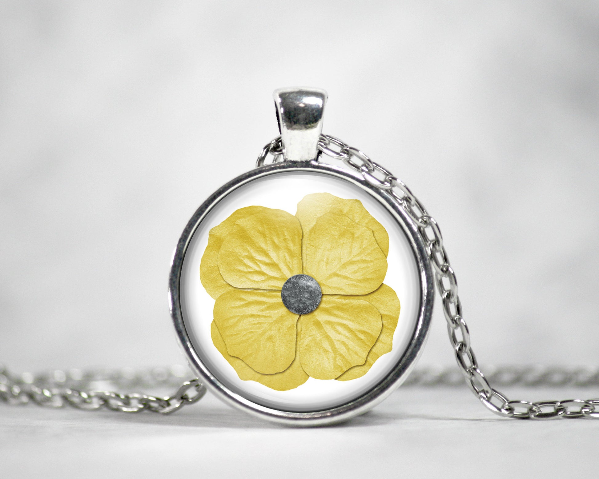 Cabochons à imprimer - Fleurs de papier - Images digitales cercles à imprimer en 5 grandeurs