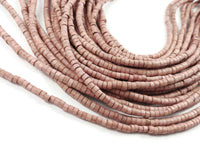 Rosewood beads 5mm - Natural Mala Wooden Beads - Heishe