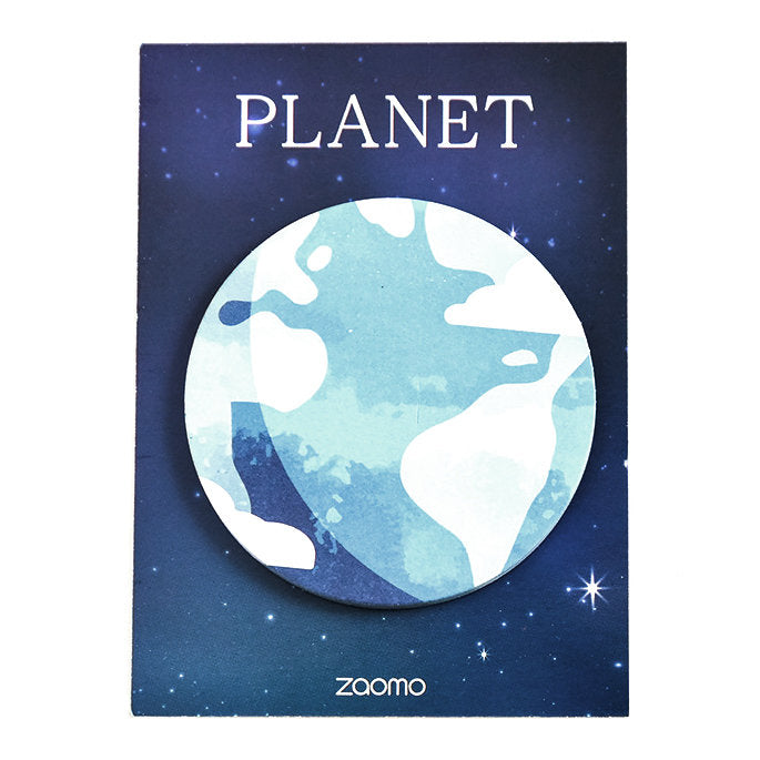 Choose your planet paper sticky notes, sticky notepad, celestial to do list