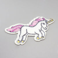 Unicorn iron on patches, embroidered patch, sew on patch