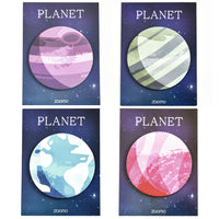 Choose your planet paper sticky notes, sticky notepad, celestial to do list