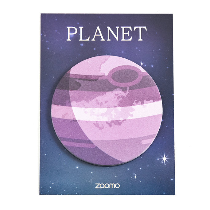Choose your planet paper sticky notes, sticky notepad, celestial to do list