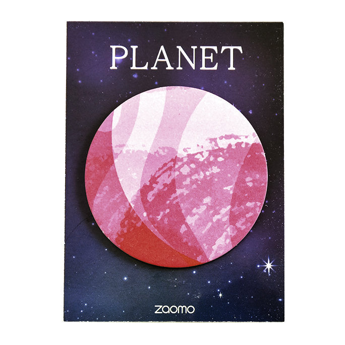 Choose your planet paper sticky notes, sticky notepad, celestial to do list