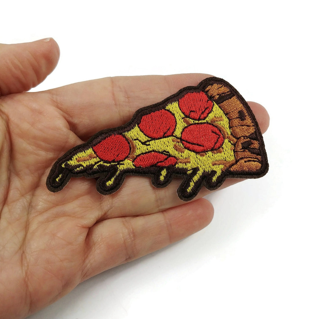 Food lover patch bundle, Pizza lover iron on patch, Embroidered sew on patches, Ice cream appliques