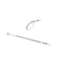 Reusable US Ring Sizer, Adjustable multisizer tool, Half and Half Sizes, Flexible Plastic Ring Sizer
