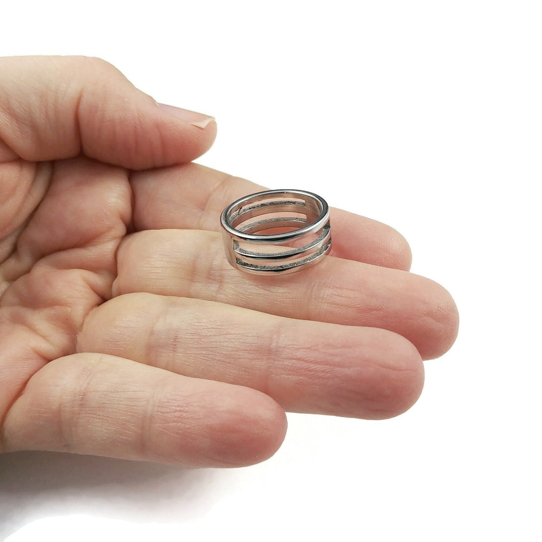 Jump ring opener closer tool, Tarnish-free stainless steel, Jewelry making finger tool