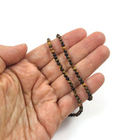 Tiger Eye Beads, 2mm 3mm 4mm 6mm 8mm, Natural round gemstone for jewelry making