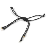 Adjustable waxed cord for bracelet making, Bulk lot, Hypoallergenic jewelry finding supplies