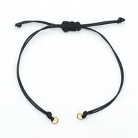 Adjustable waxed cord for bracelet making, Bulk lot, Hypoallergenic jewelry finding supplies